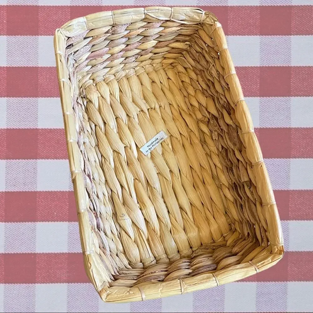 Anchor-Hocking Harvest Amber Basket Buffet Ovenproof Glass 5x9” Deep Loaf Dish